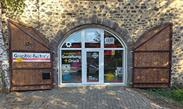 Graphic-Factory Werbeagentur, Weedstrasse 16, Hofgut Utphe, 35410 Hungen